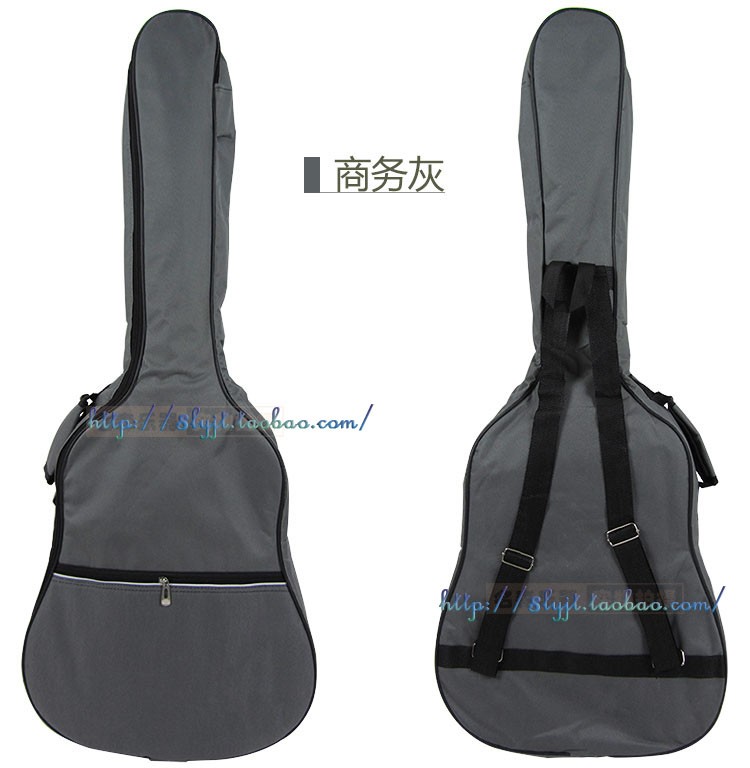 余豹(個體經營)特價促銷 39-41寸加厚海綿雙肩吉他包，多色可選